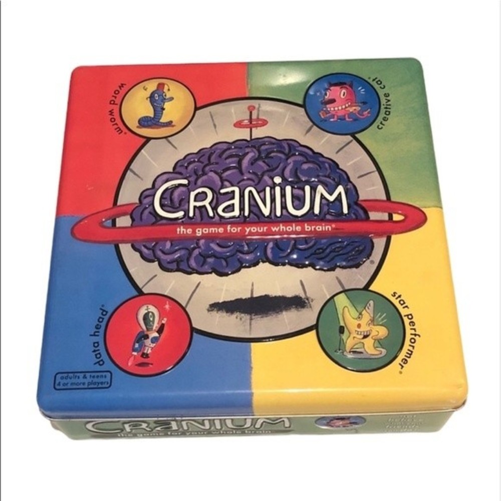 Cranium Board Game Metal Tin